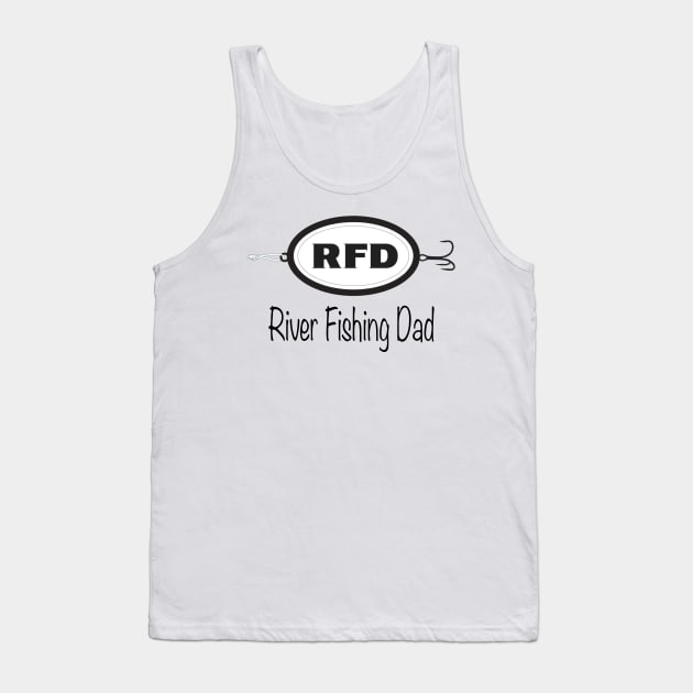 River Fishing Dad Tank Top by RFD Fishing